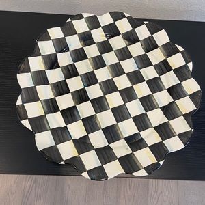 Mackenzie Childs petal platter